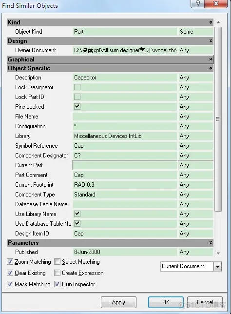 Altium Designer如何批量修改名称，数值，封装_封装